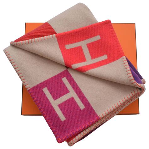 hermes blanket replica pink|hermès avalon throw blanket.